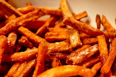 Low Calorie Snacks - Sweet Potato Fries